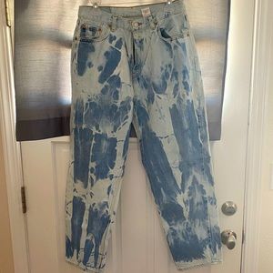 Vintage 80’s 550 Levi’s size 12 regular loose fit straight leg